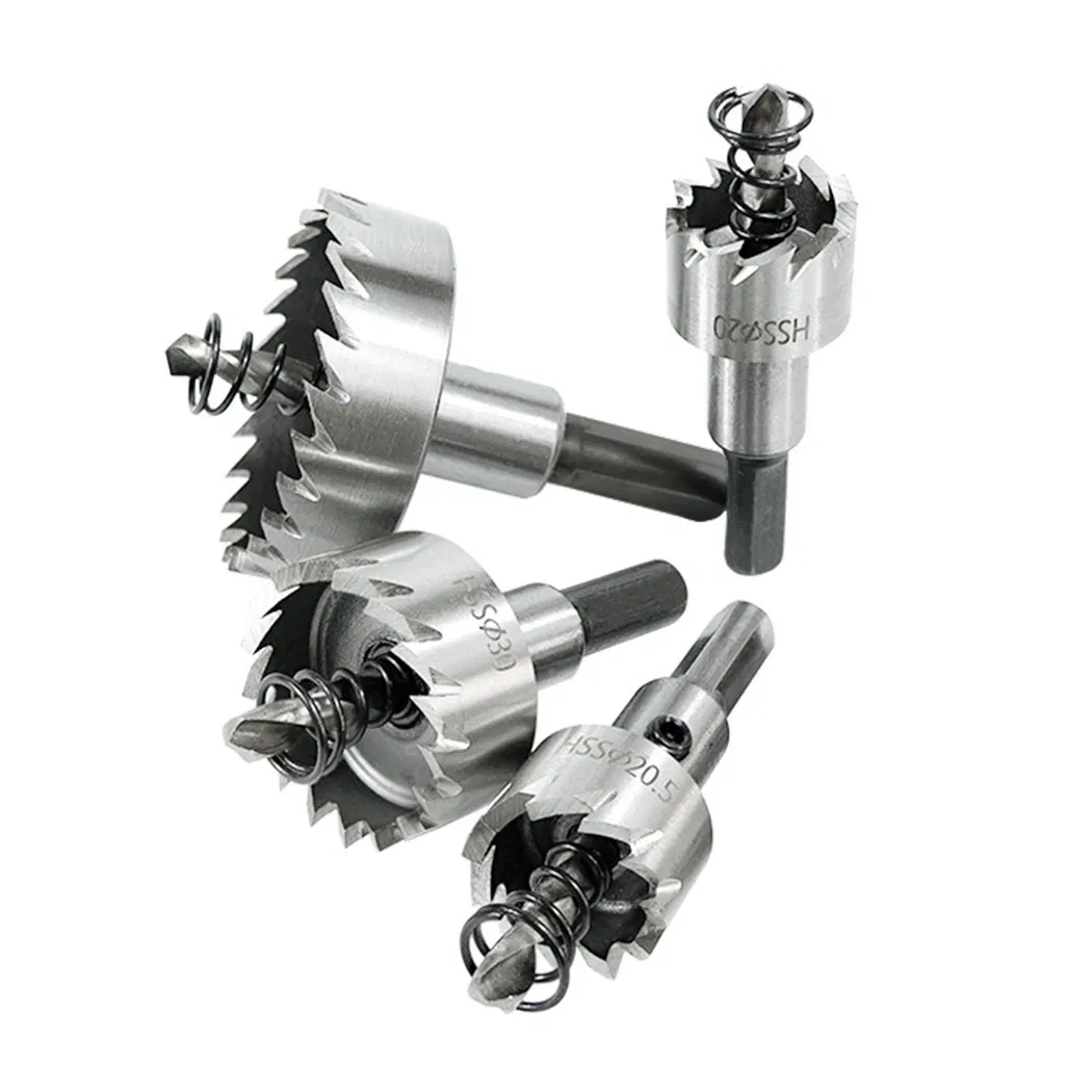 Metal 15mm-100mm Drill Bit Hole Saw Twist Drill Bit Milling Cutter Power Tool Hole Drilling for Wood Steel