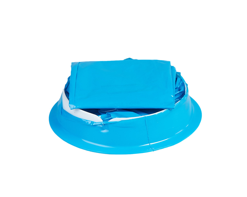 PE Blue Waste Disposal Barf Bags Emesis Disposable Vomit Aircraft Car Sickness