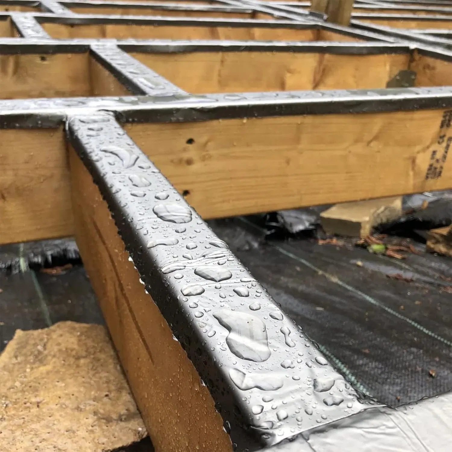 Heavy-Duty Deck Tape, Anti-Corrosion Joist Tape for Wood Protection