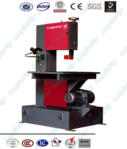 Ленточная пила по металлу вертикальная промышленная