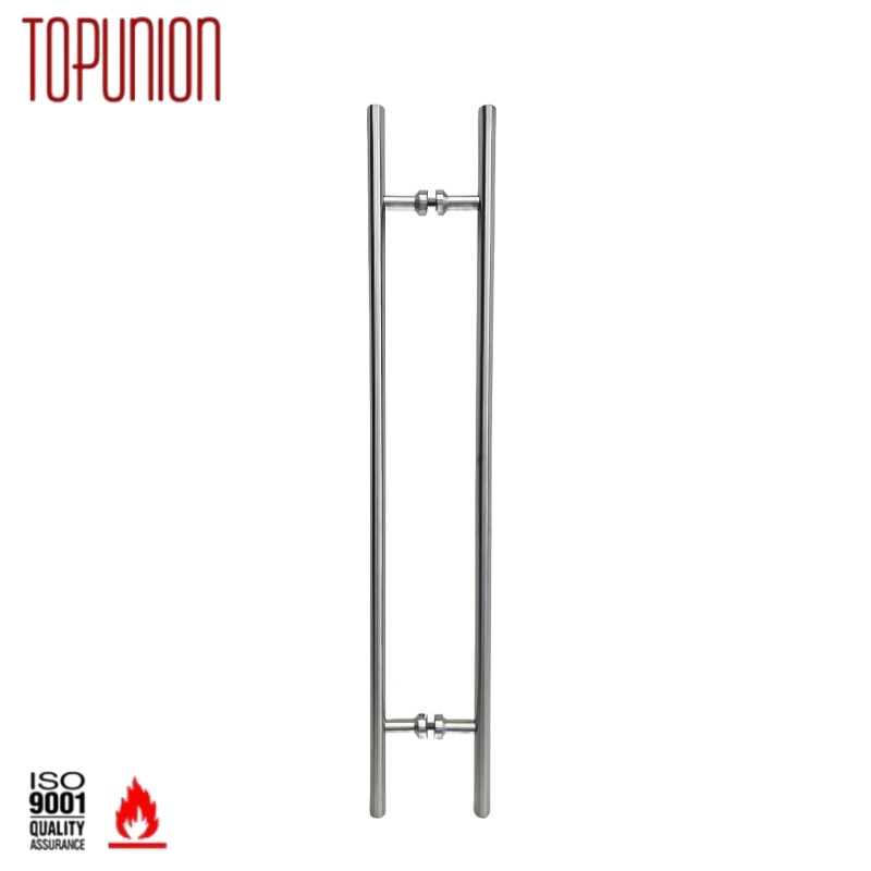 Stainless Steel Frameless Glass Door Round Tube Pull Handle