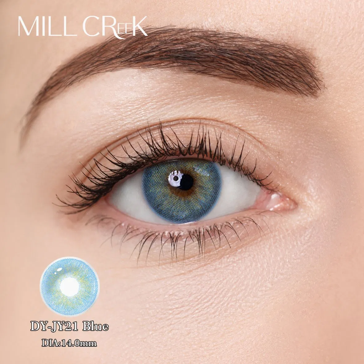 Natural Yearly Big Eyes Lentes De Contacto Color Contact Lenses Factory