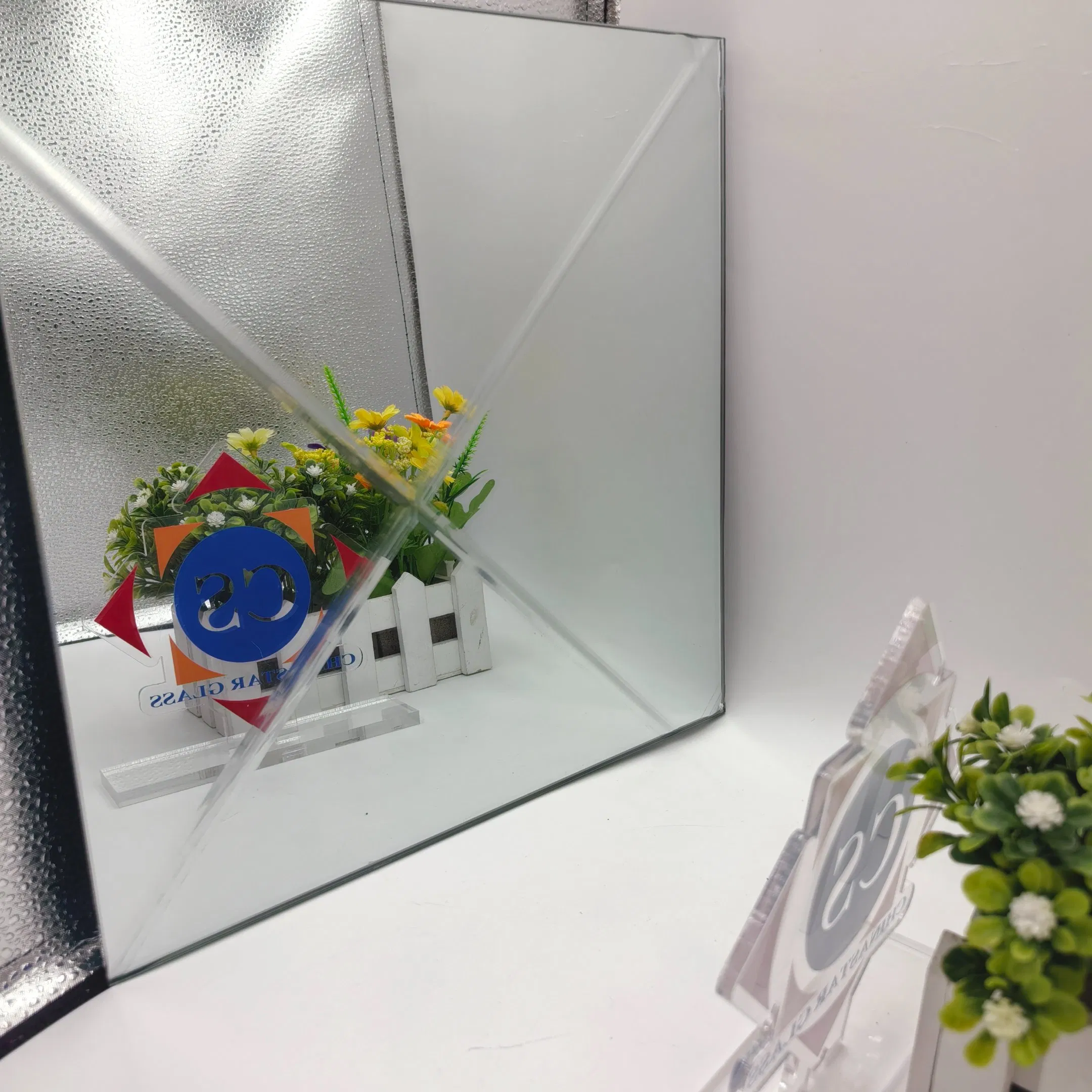 4/5/6 Clear/Ultra Clear/Bronze/Grey/Golden Engrave Mirror for Living Room/Bathroom/Balustrade Door/Dressing Table