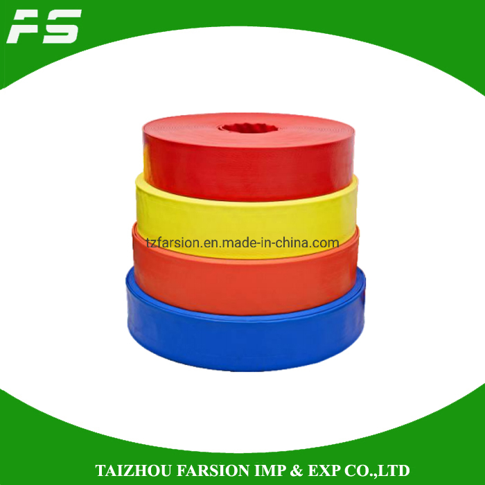 Flexible PVC Discharge Hose Lay Flat 2'' 3'' 4'' 6" Farm Agricultural Garden Irrigation Water Supply Pump Hose From China Factory
