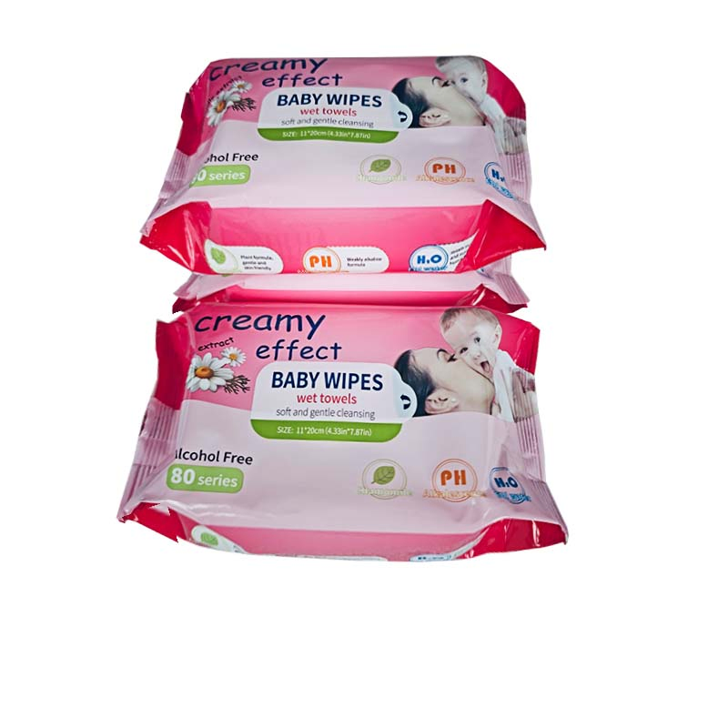 Baby Wipes Alcohol Free Wet Wipes for Baby Care Eco Friendly Organic Biodegradable Bamboo Sensitive Skin Hand Cleaning 100% Natural Baby Wet Wipes