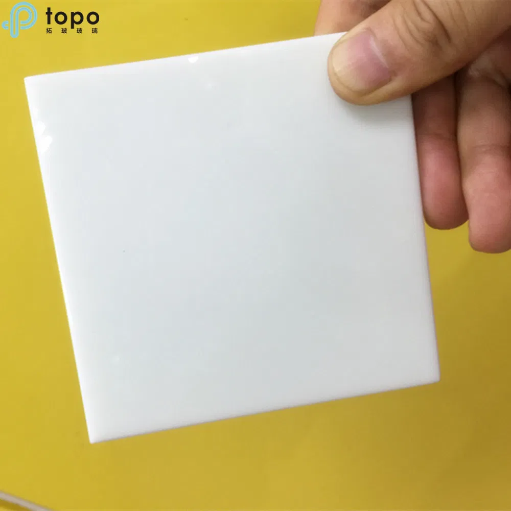 8mm High Temperature Resistance Jade Glass for Public Toilets (S-JD)