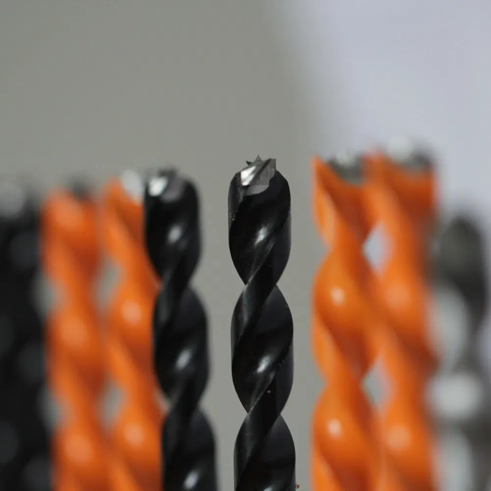 Hot Sale Dowel Drill Bit-Brad Point Wood Cutting Spiral Step Drill Bit for Row Drill Machine CNC Machine