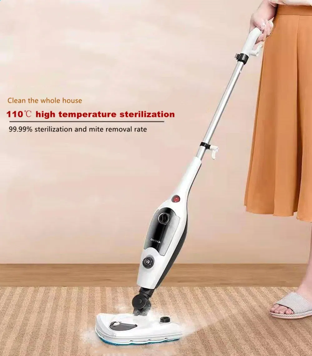 Portable Steam Cleaner for Hardwood, Tiles, and Carpet with Versatile Tools
