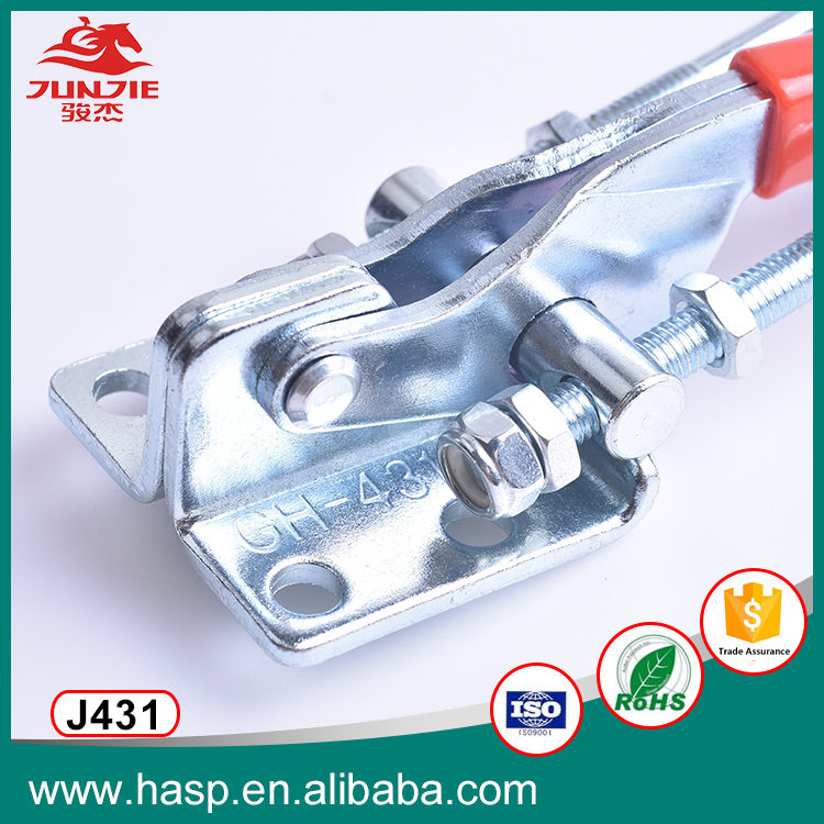 Mechanical Galvanized Latch Tpye Toggle Clamp Heavy Duty Toggle Latch Gh-431