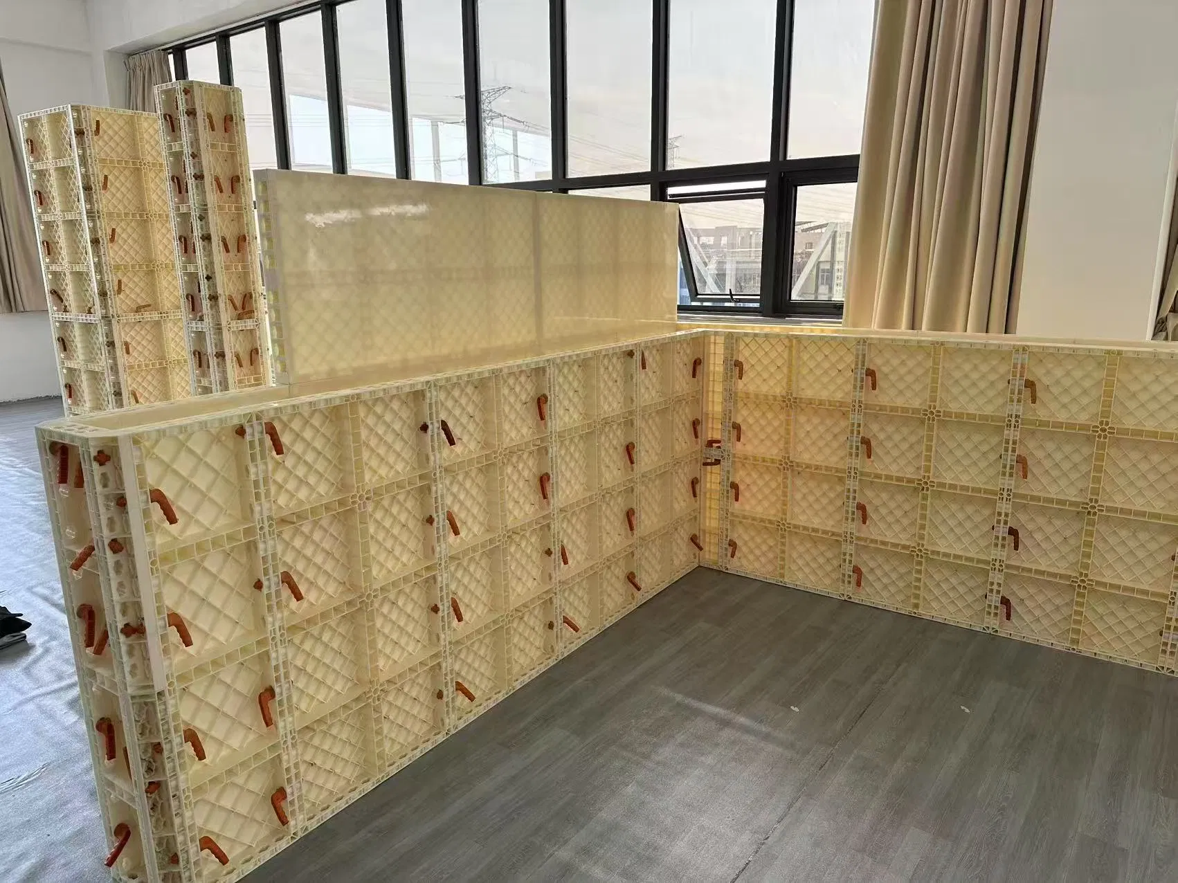 Plastic Slab Column Wall Formwork for Concrete Construction Formwork System