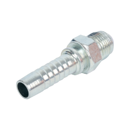 Reliable Connection Fitting with Silver Brass for Spiral Hydraulic Systems