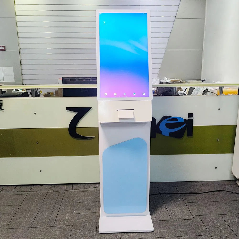 27 Inch Capacitive Touchscreen Detachable Waterproof Android Self-Service Kiosk