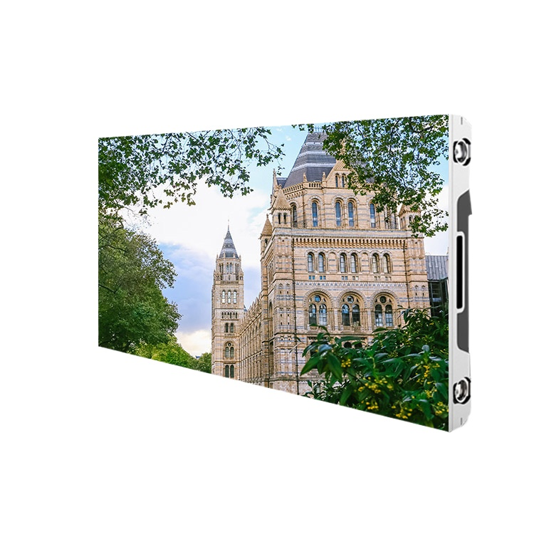 Smart Height-Adjustable Folding LED Conference Display with Touchscreen LED Screen