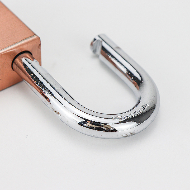 Top Security Heavy Duty Antique Copper Plated Big Super Square Iron Padlock