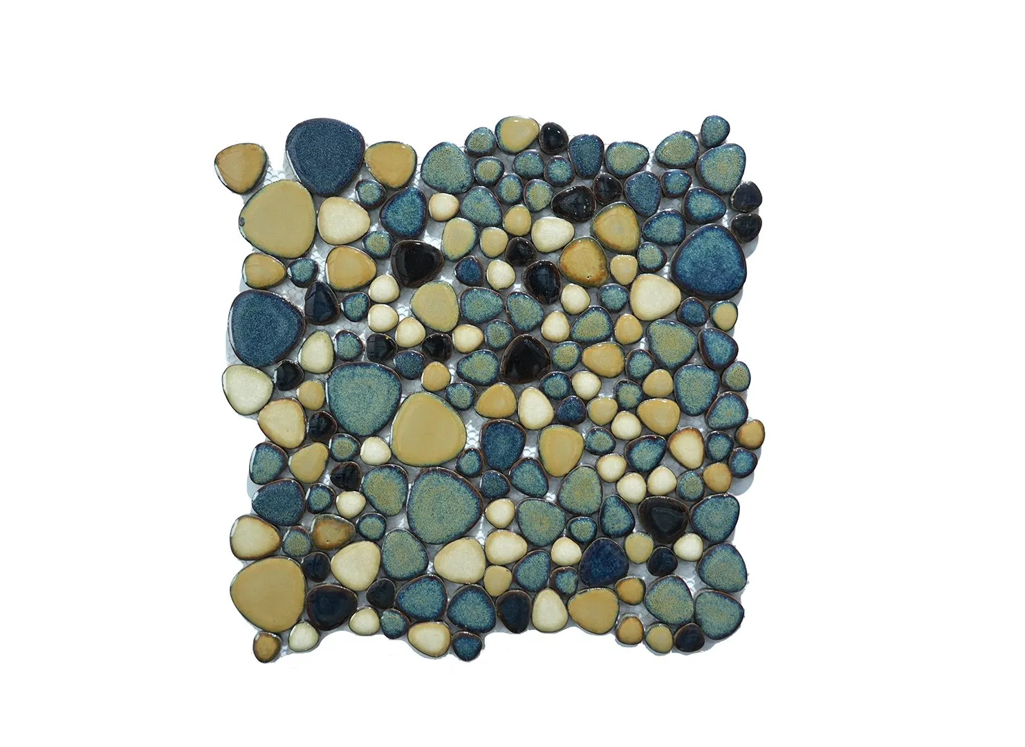 Various Types Building Material Swimming Pool Glass Crystal Shell Mosaic