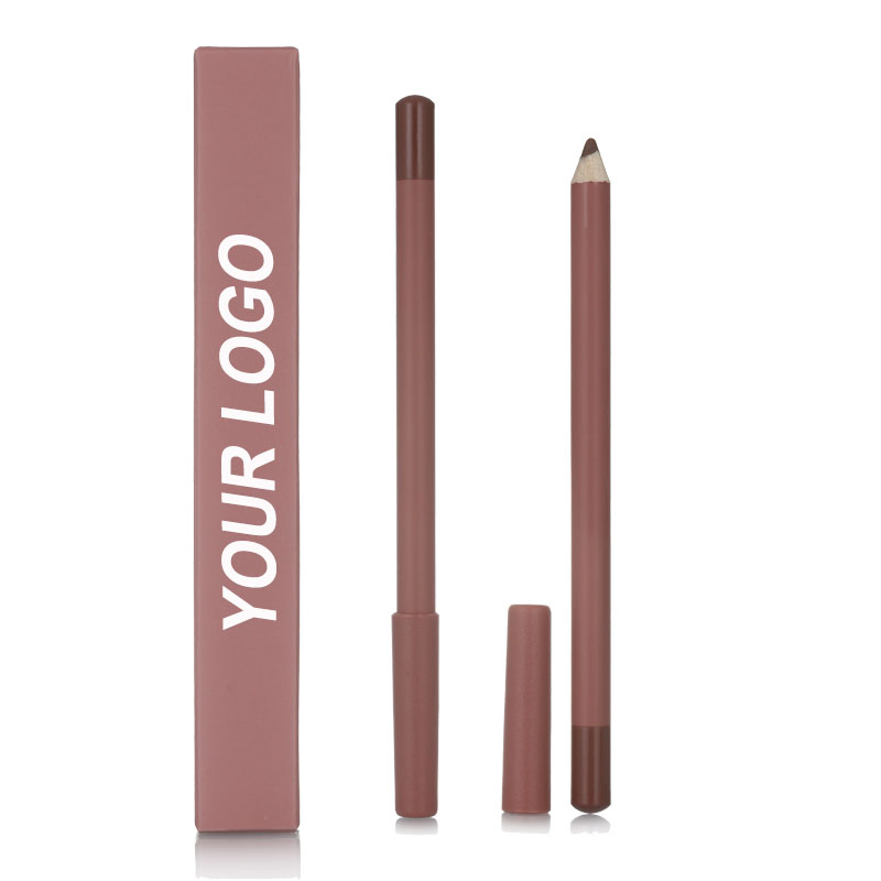 High Pigment 8 Color Smooth Application Long Lasting Matte Finish Lip Liner
