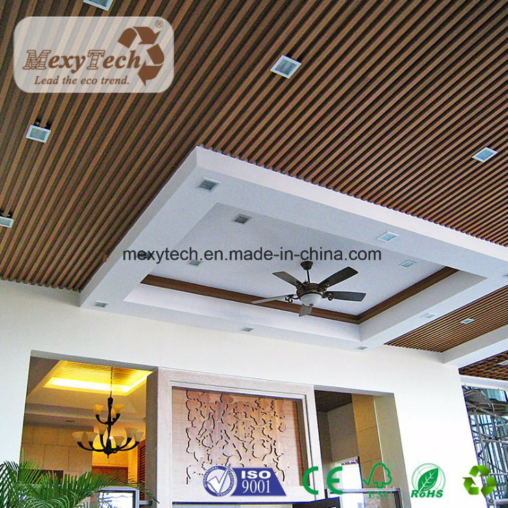 Light Weight Real Wood Suspended WPC Ceiling