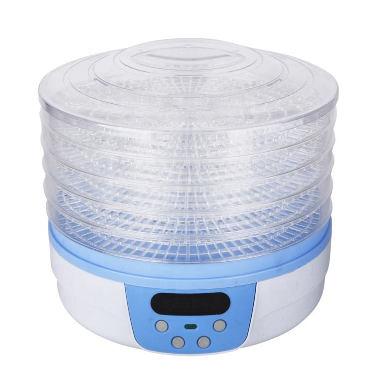 Household Use Food Dehydrator 5 Trays with Adjustable Thermostat