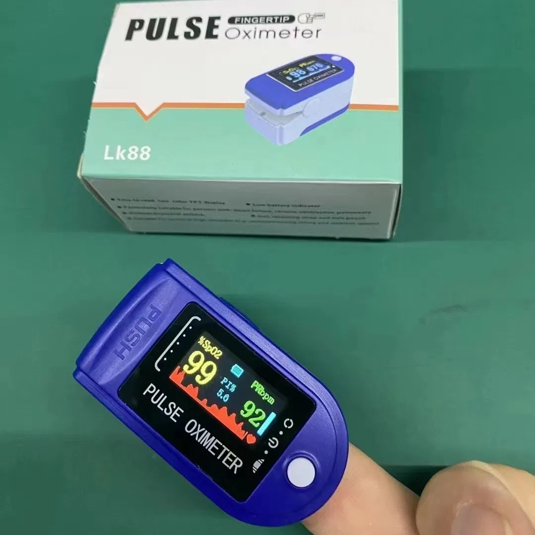 Custom-Made Gem Model Ad901 Xiaobai Lk89 Finger Clip Pulse Monitor Diamond Model Blood Oxygen Detector in Stock