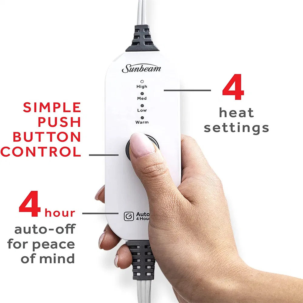 Single Electric Blanket with Overheating Protection Keeping You Comfortable and Warm