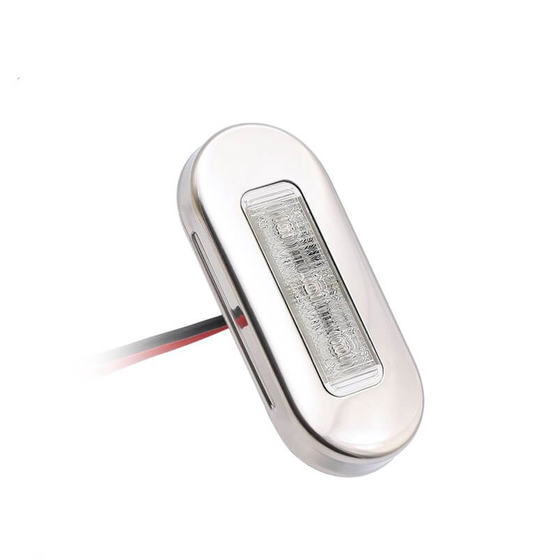 12V IP68 LED Clearance Marker Light for Trucks, Trailers, and Marine Use
