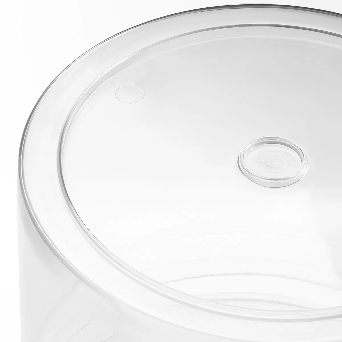 Factory Supply Movable Clear Car Washing Bucket Plastic Transparent Bucket with Lid for Car Detailing