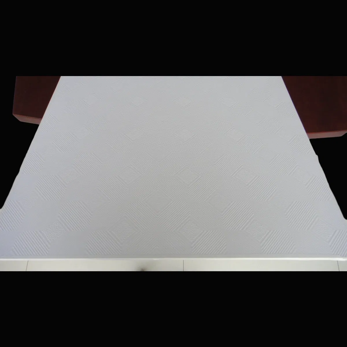 Versatile PVC Gypsum Ceiling Tiles - 7-12mm, Edge Options Available