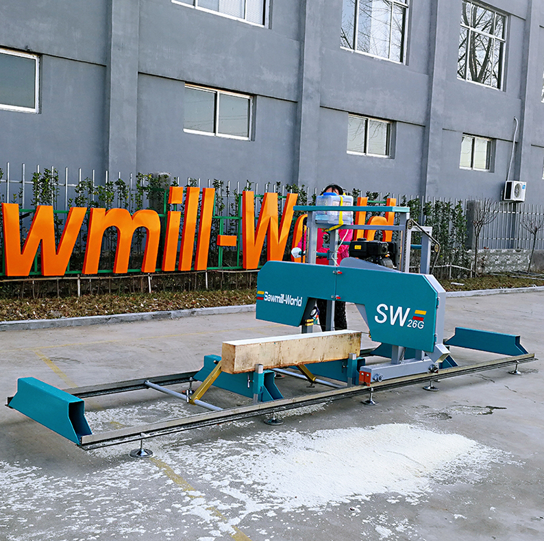 Ленточная пила по дереву портативная переносная