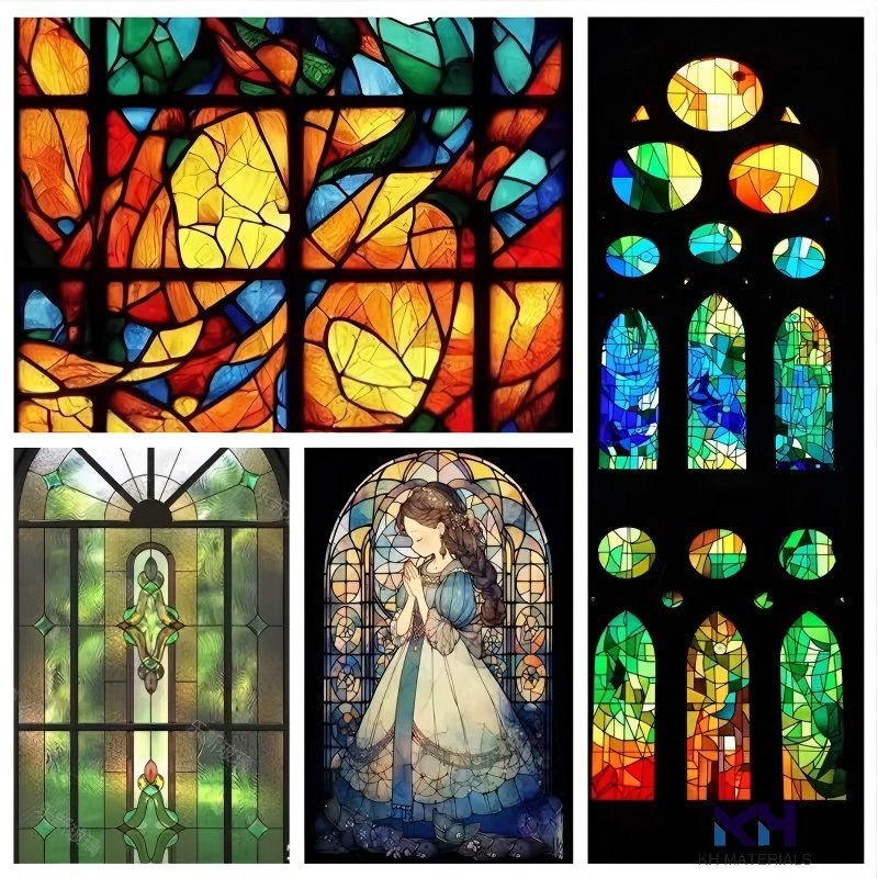 4mm-10mm Art Works/Church Windows/Doors/Dome/Wall Decorations/Stained Glass/Cathedral Church Glass