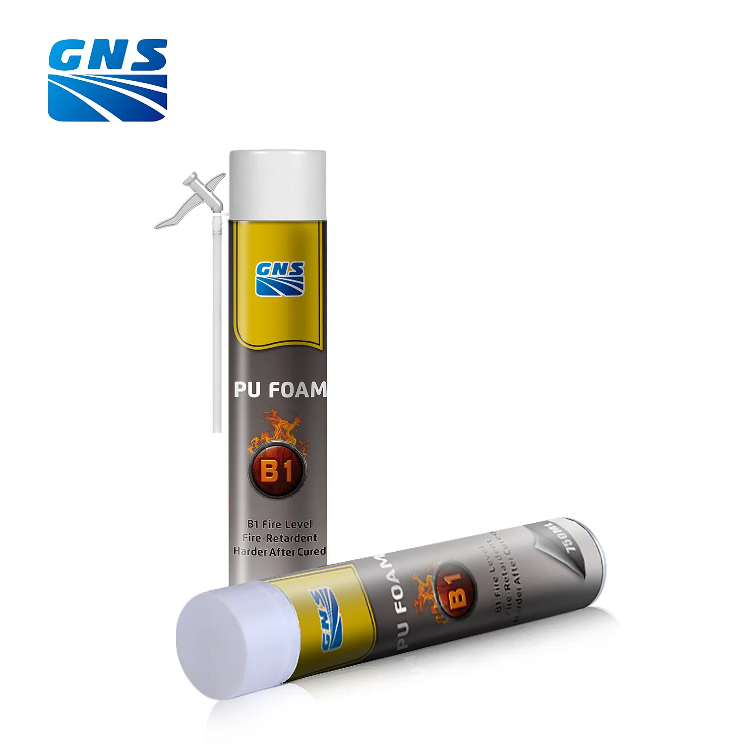 B1 Fireproof Expanding PU Foam Class for Professional Use Stop Burning When There Is No Fire Contact