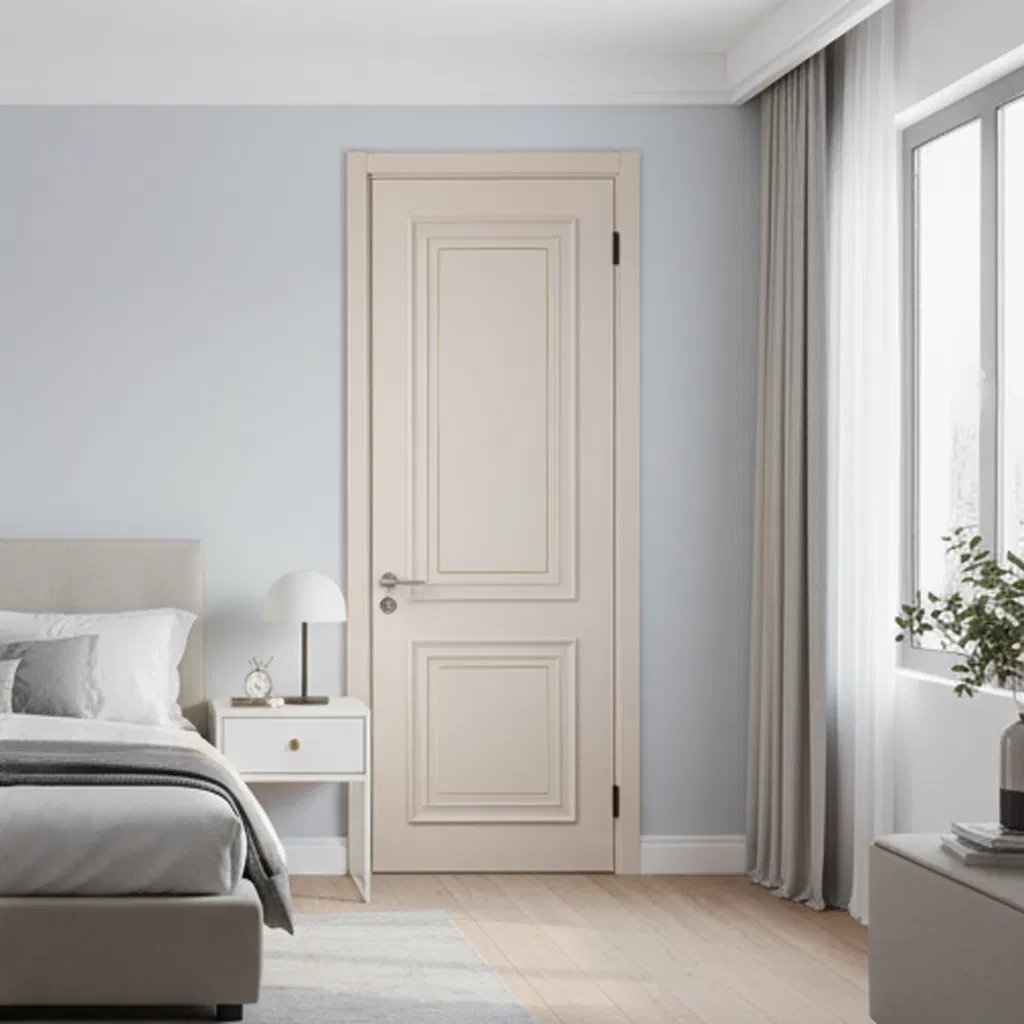 Wood Plastic Composite Majoys Customized Plywood Bedroom WPC Door