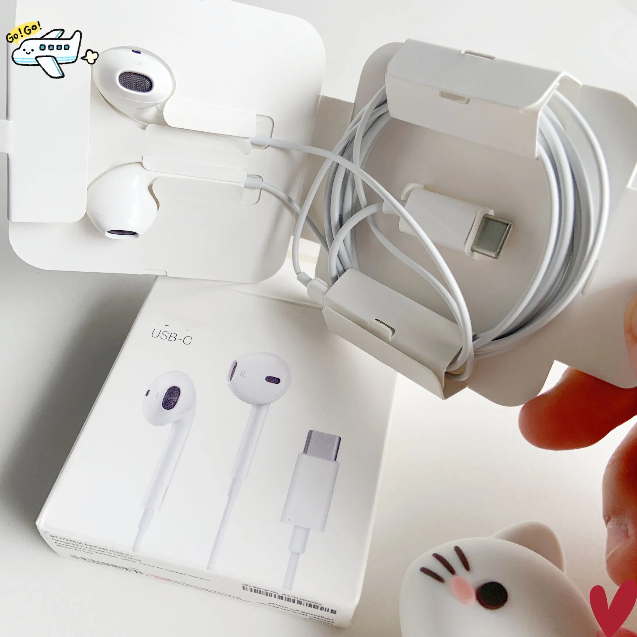 Wide Compatibility Type C Wired Earbuds Earphones Headset