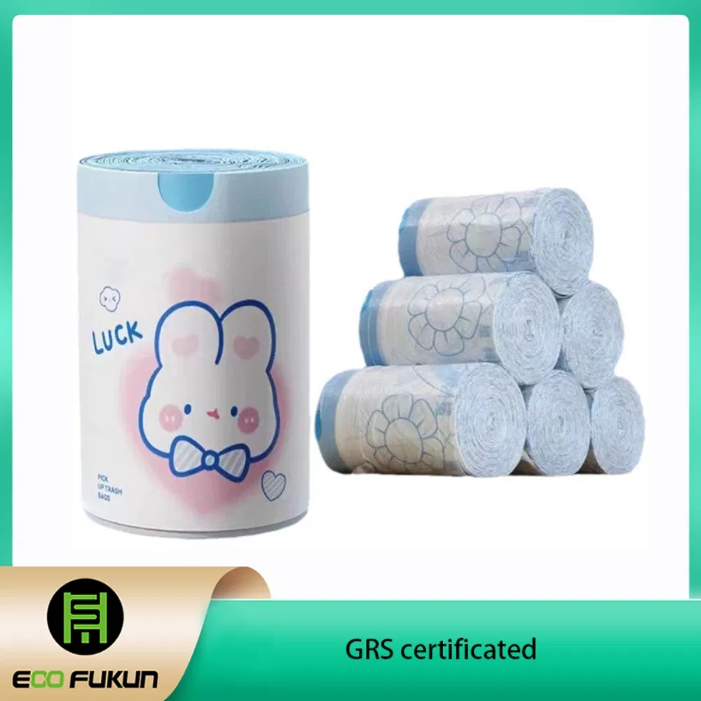 Tear-Free Drawstring Trash Bag Garbage Bag on Rolls