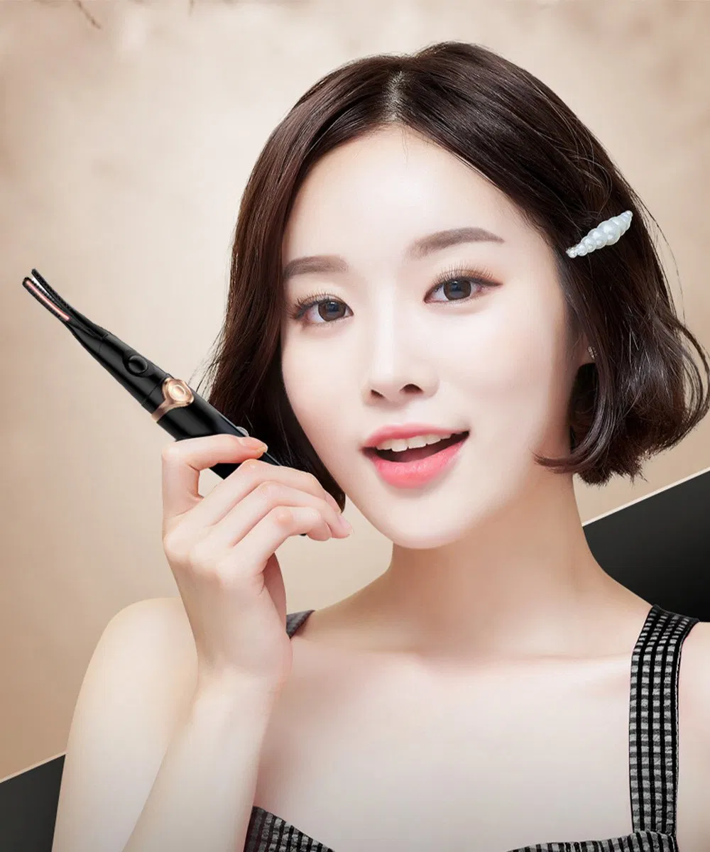 Eyelash Curler, Electric Eyelash Curler for Girls Quick Natural Curling