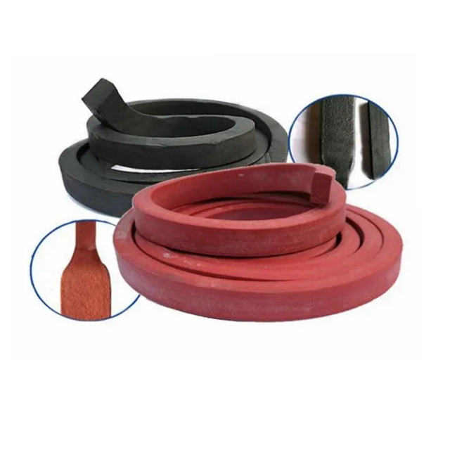 China Manufacturer Extruded Black Red Rubber Swell Bar for in Situ Concrete
