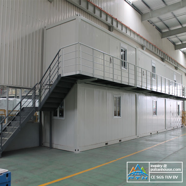2021 Warehouse Temporary Offices Steel Structure Container Expandable Wooden House
