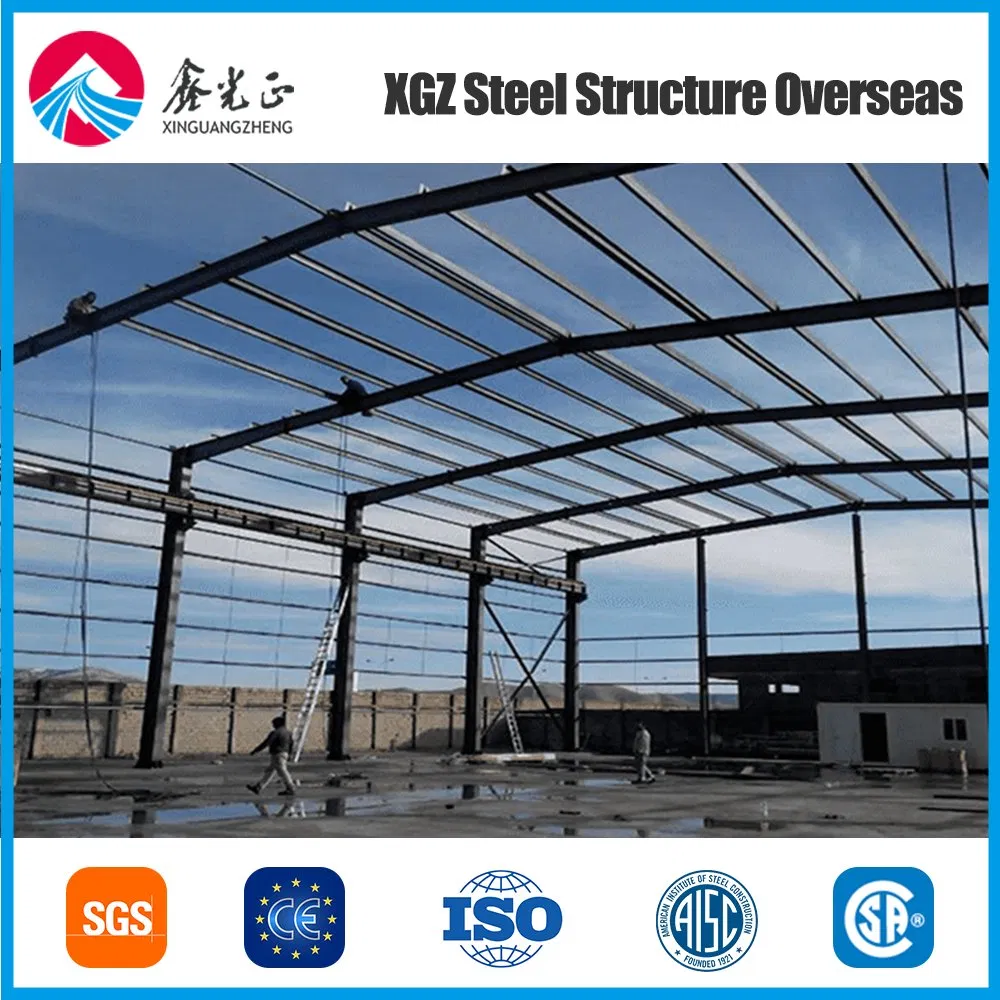 Modern Eco-Friendly Steel Frame Commercial Structure for Sustainable Business