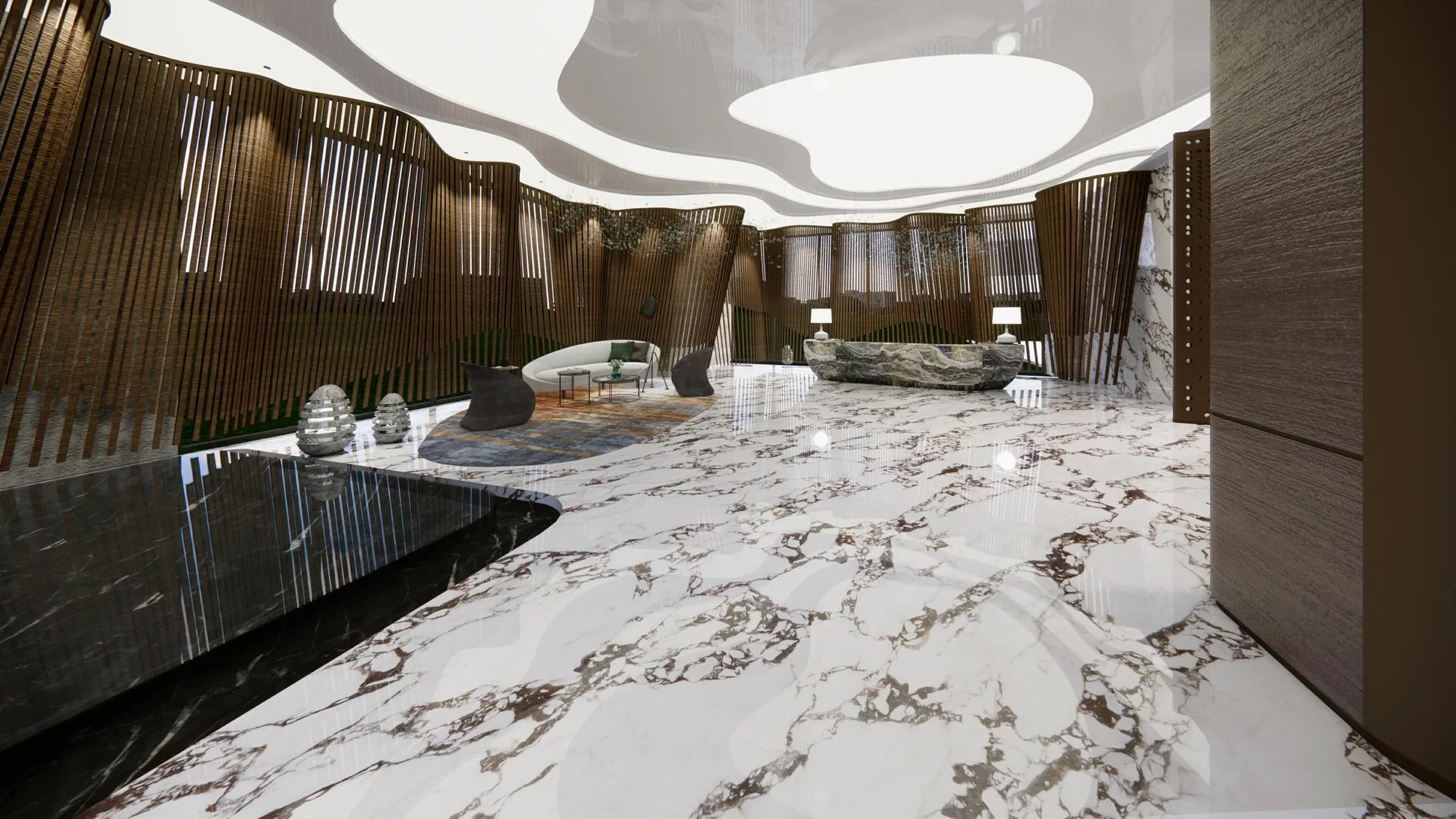 White 3000X1000 Indoor Outdoor Marble Stone Kitchen Porcelain Floor Wall Sintered Slab