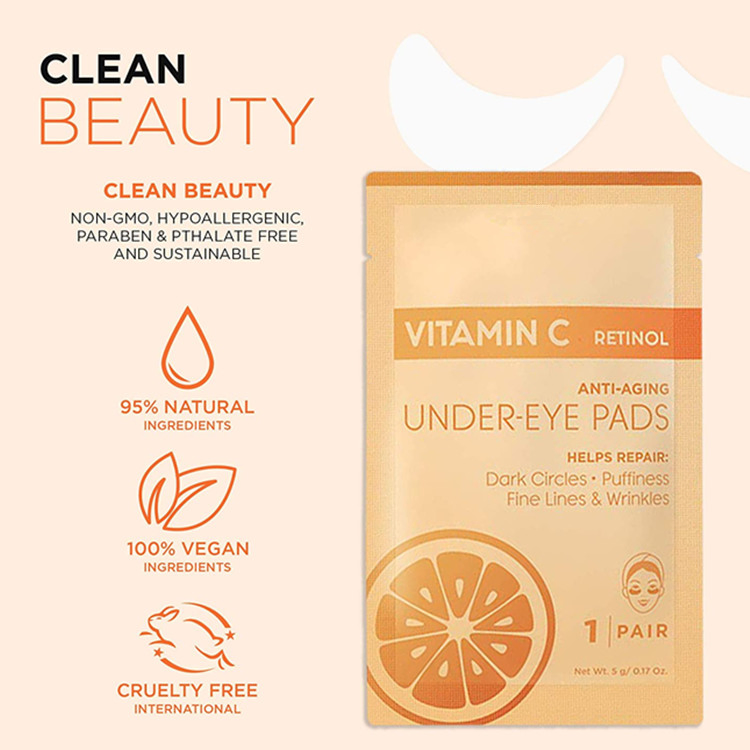 Premium Vitamin C Anti Aging Moisturizing & Lifting Under Eye Mask