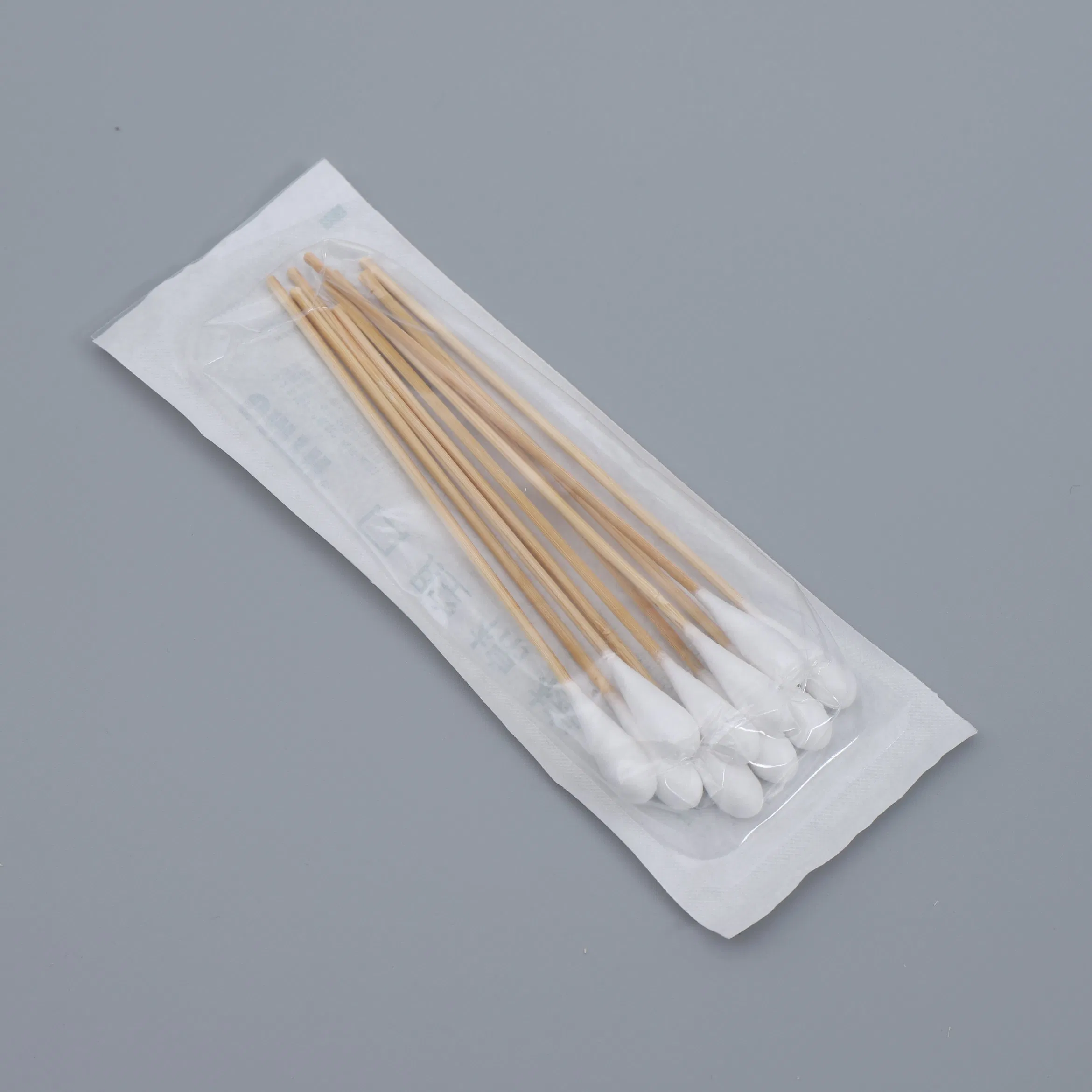 High Quality Medical Cotton Swabs Wooden Stick Cotton Buds