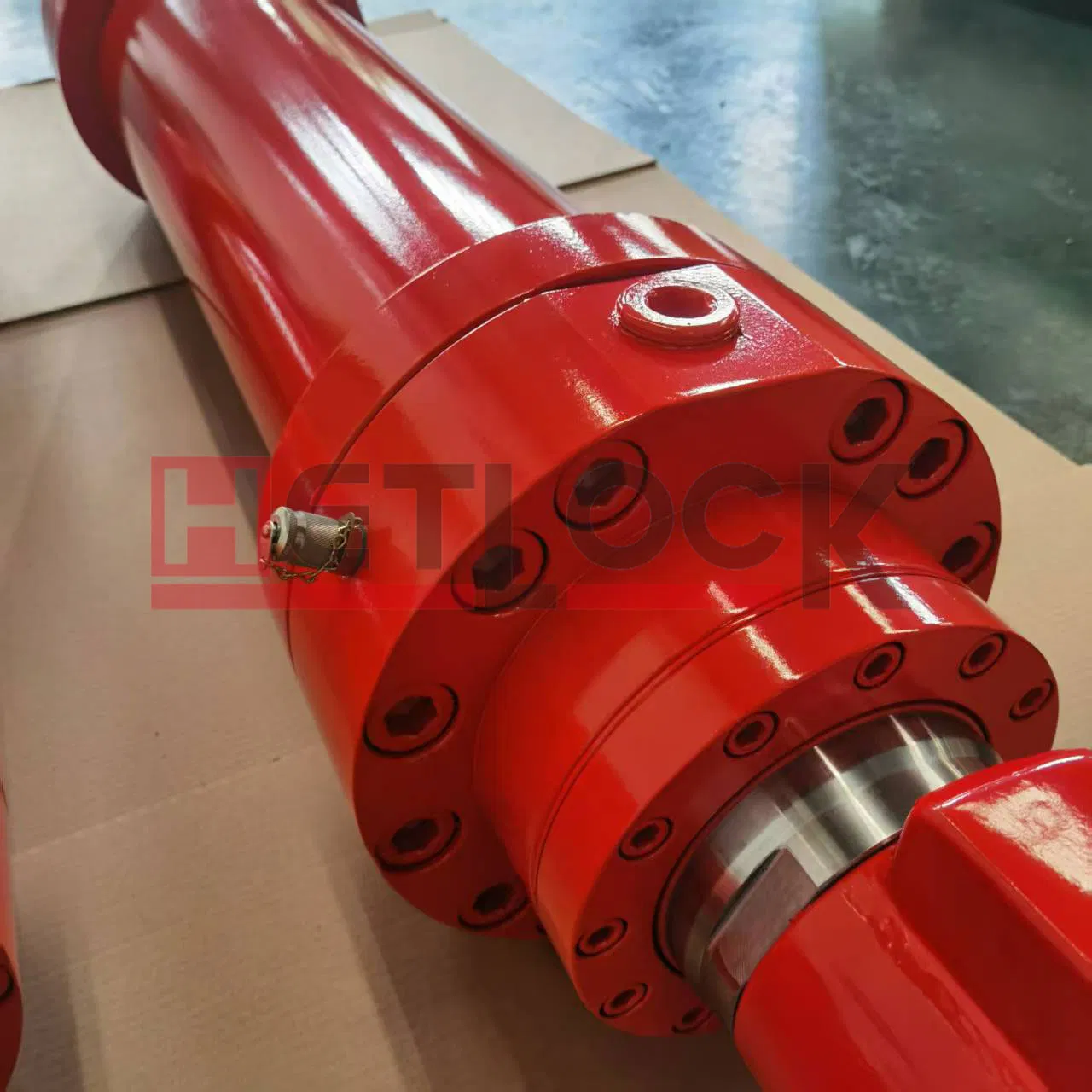 Гидравлический цилиндр двойного действия для кранов и судов