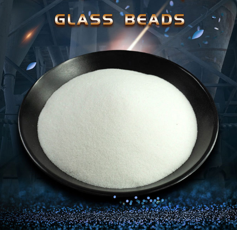 Transparent Solid Structure Glass Beads Outdoor Industrial Usage