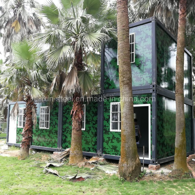 Portable Modular Prefabricated Toilet Building Prefab House Steel Container House