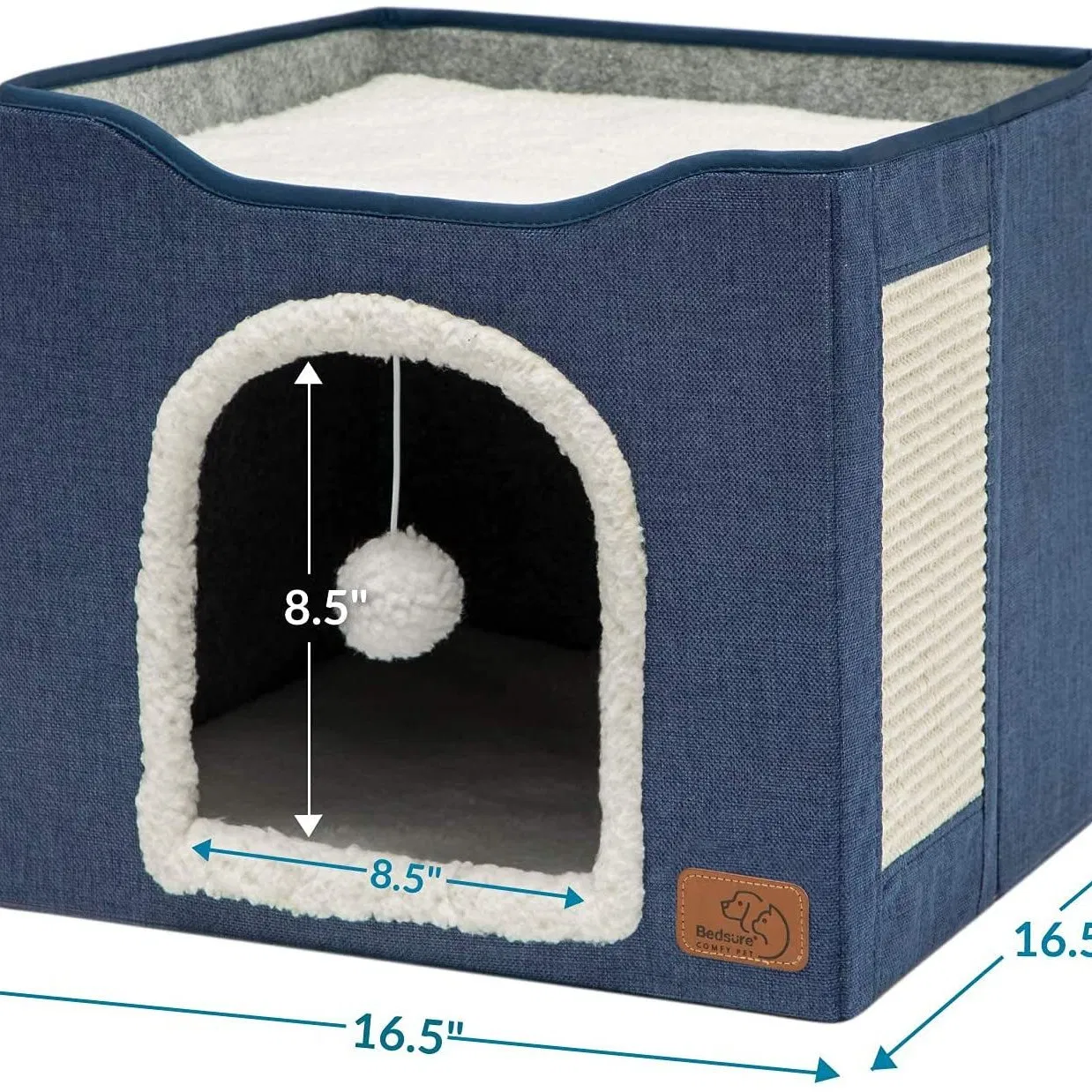 Luxurious Portable Foldable Pet Nest Ideal for Home and Travel