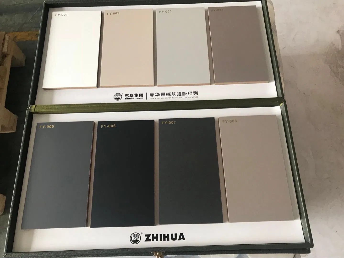 Zhihua White Color Super Matt MDF for Bedroom Wardrobe Door