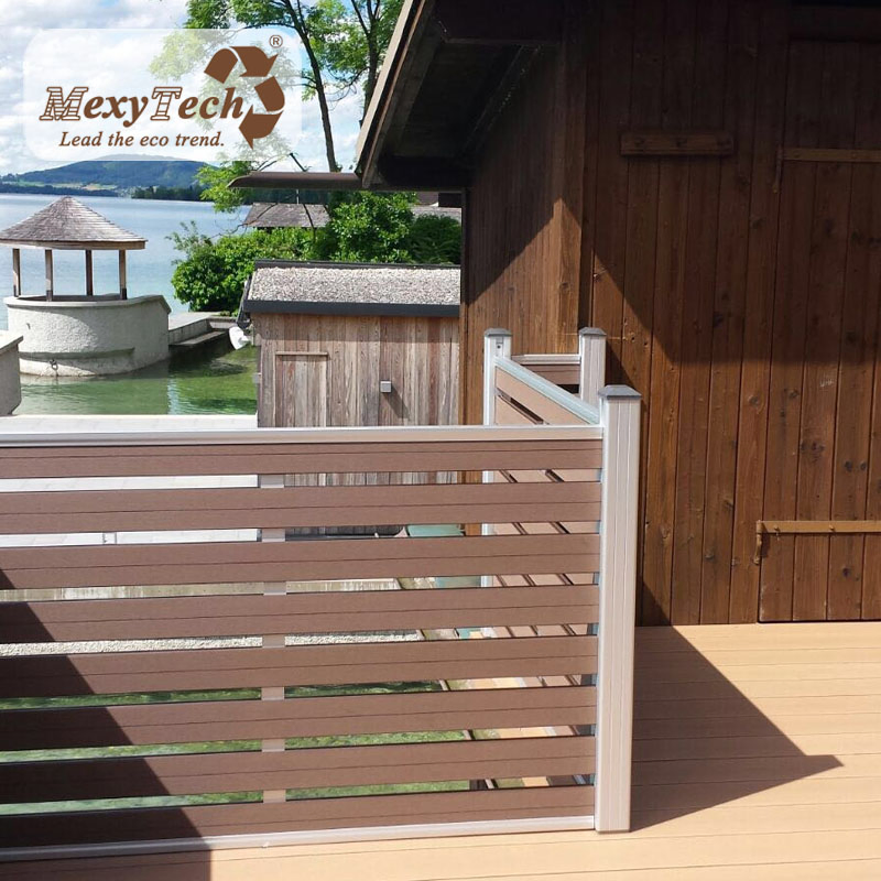 Easy Installation Wind Resistance Fence Stable Fence WPC Fence