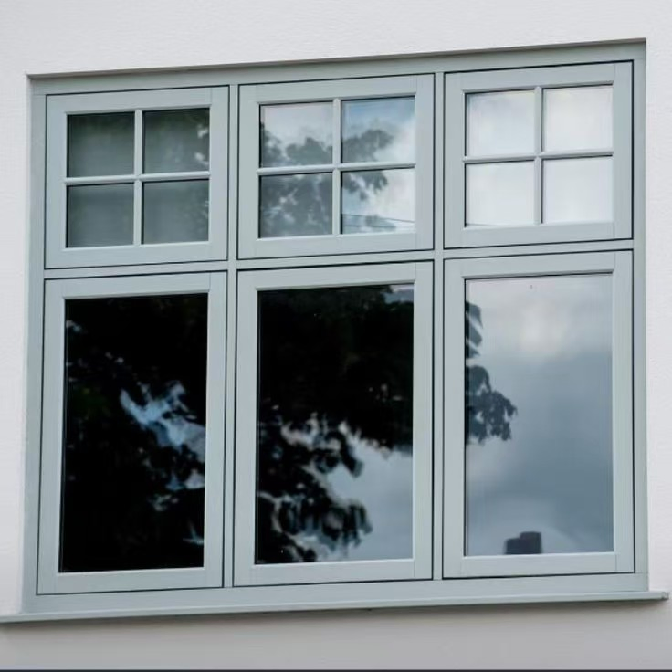 Customized Thermal Break Aluminum Windows PVC Window Casement House Windows