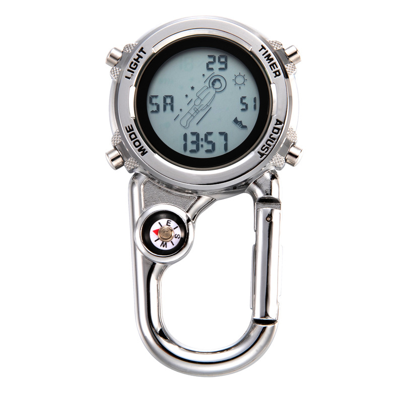 Water Resistant Digital Fob Carabiner Watches