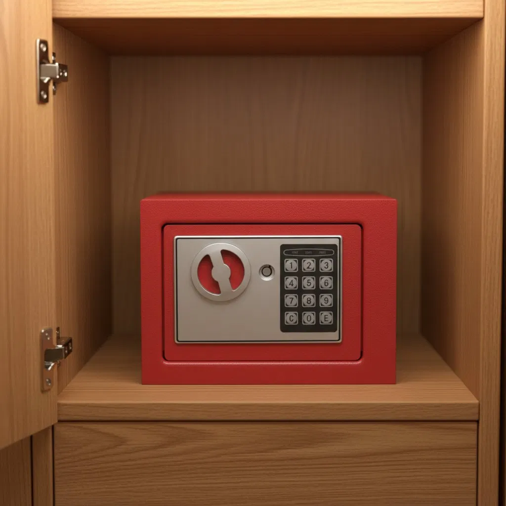 Wholesale High Quality Cold Rolled Steel Modern Design Hotel Password Safe Strong Box