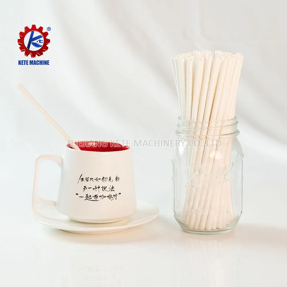 Orange Coffee Paper Straws Reuseble Drinking Straw for Cocktail & Bar Accessories